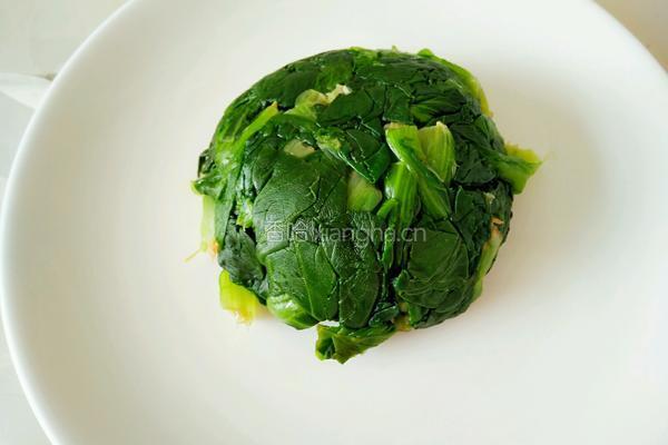 清拌小油菜的做法图解4