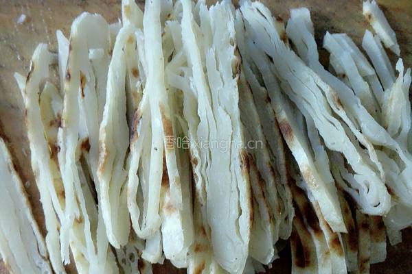 青菜鸡蛋烩饼的做法图解3
