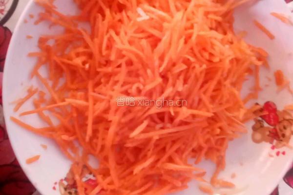 土豆胡萝卜饼的做法图解2