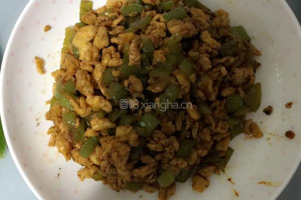 尖椒鸡蛋酱的做法图解4