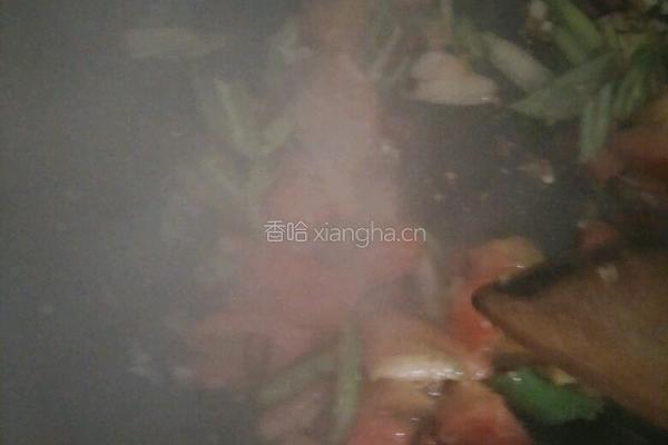 番茄菜花的做法图解6
