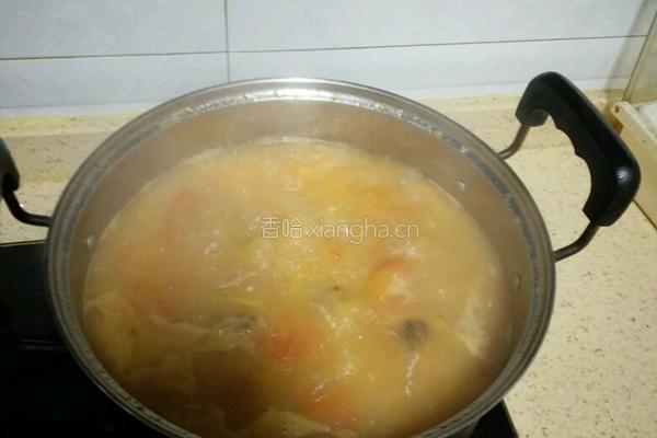 番茄牛腩汤的做法图解5