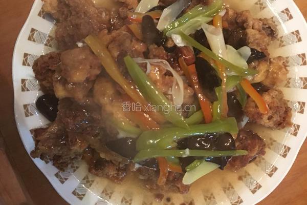 酸辣里脊