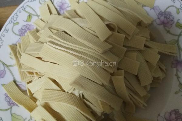 韭菜炒千张的做法图解3