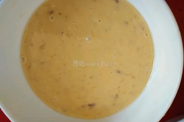 微波炉香蕉蛋糕的做法图解4