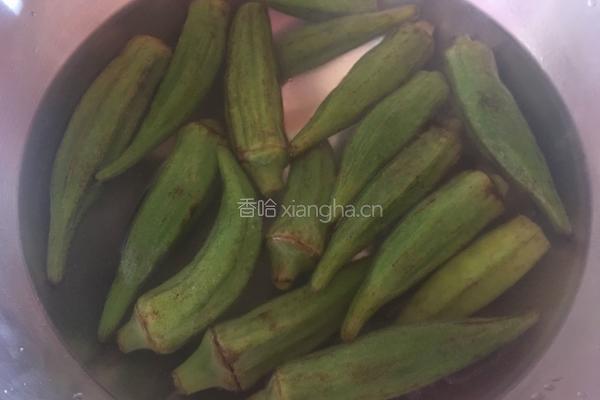 油响秋葵的做法图解3