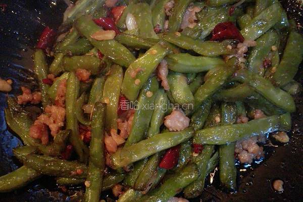 干煸肉末豆角的做法图解12