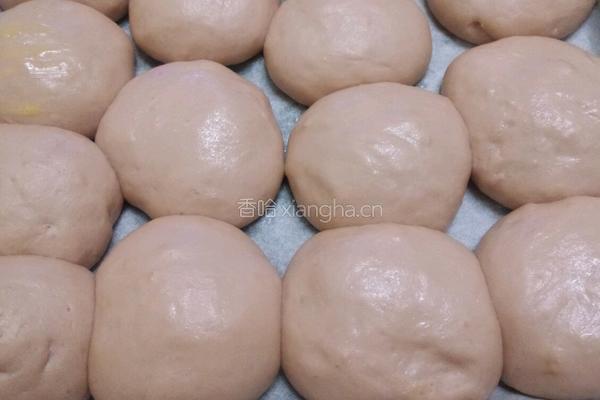 黑芝麻紫薯山药面包的做法图解10