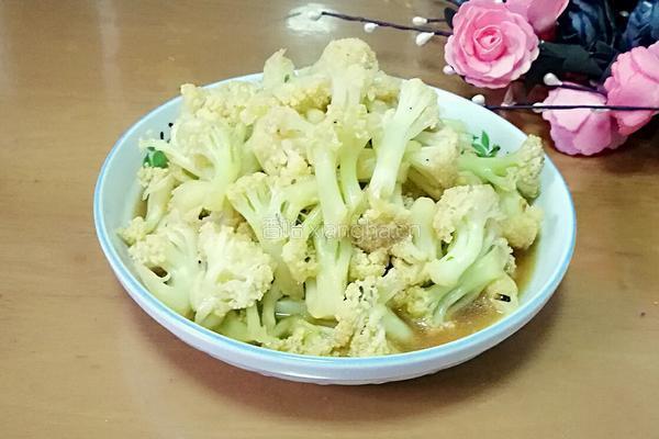 清炒花菜的做法图解9