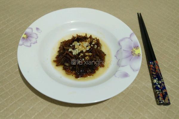 凉拌海蛰头的做法图解6
