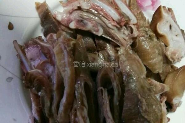 爆炒猪肺的做法图解4
