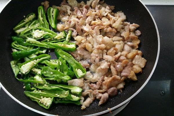 青椒小炒肉的做法图解5