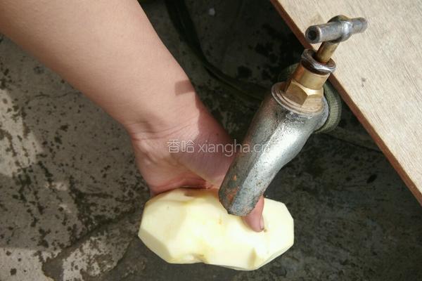 无油炸健康薯条的做法图解2