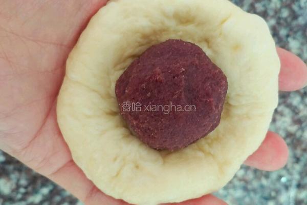 豆沙年轮面包的做法图解9
