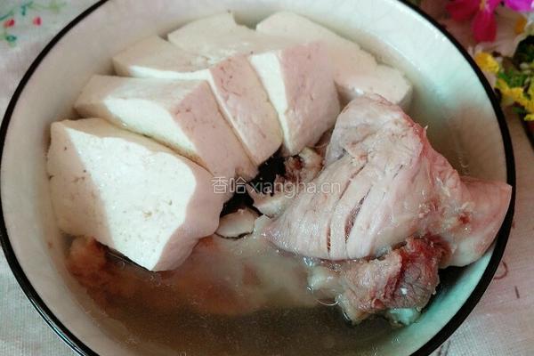 排骨蒸豆腐汤的做法图解5