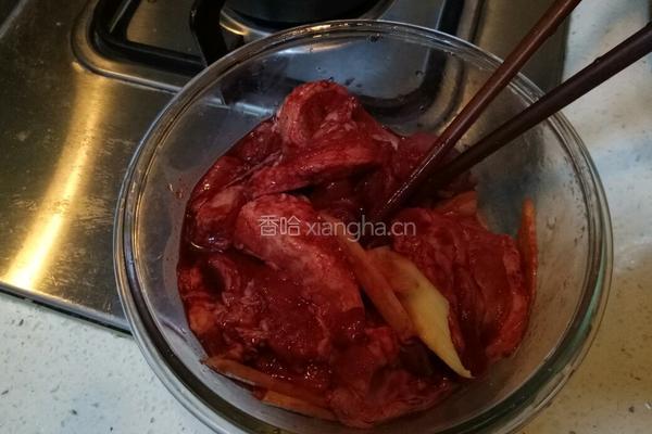 山药粉蒸肉的做法图解2