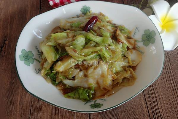 酱爆圆白菜的做法图解10