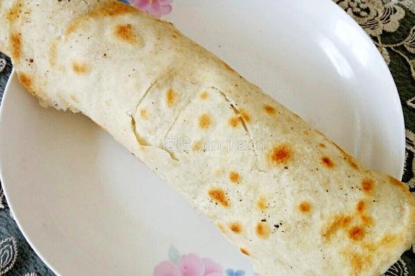 大饼卷鸡蛋肠子的做法图解13