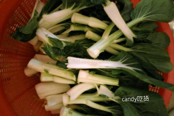 油盐小白菜的做法图解1