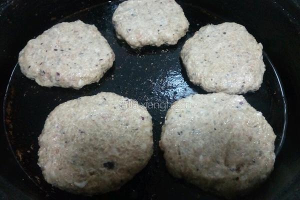 香煎猪肉饼的做法图解12
