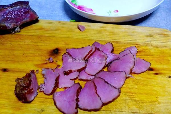 干巴牛肉 腊排骨的做法图解4