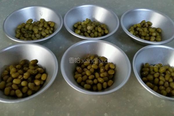 水晶绿豆双花糕的做法图解7
