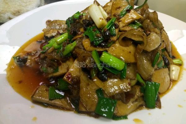 豆干回锅肉的做法图解12