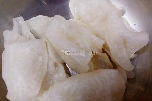 糖醋白萝卜的做法图解4
