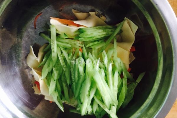 清爽拌菜的做法图解3