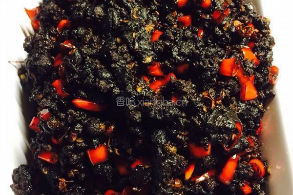 豆豉香辣牛肉酱