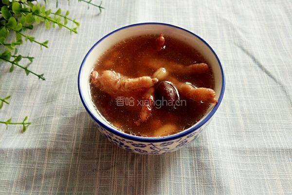 花生鸡爪汤的做法图解6