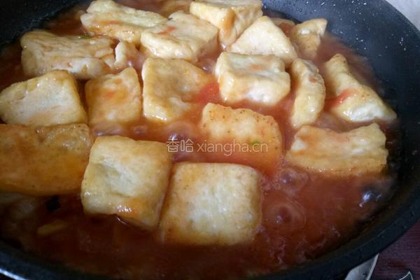 茄汁豆腐的做法图解15