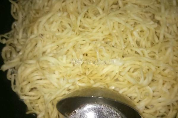 扁豆焖面的做法图解8