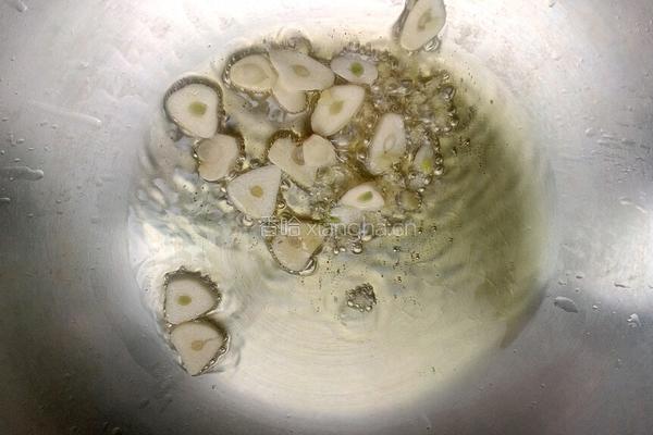 油菜粉坨炒肉的做法图解4