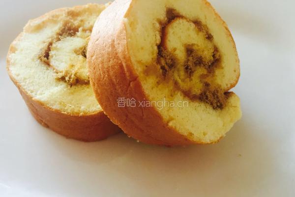 双拼蛋糕卷的做法图解12