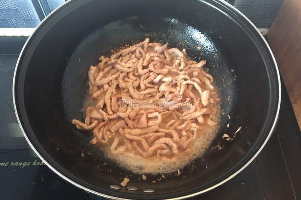香辣肉丝的做法图解3