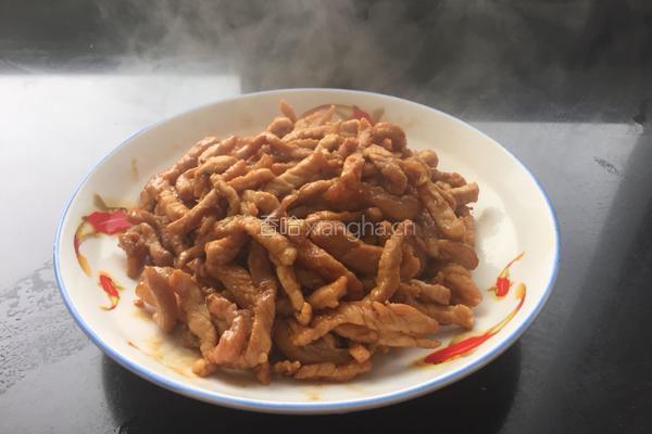 香辣肉丝的做法图解4