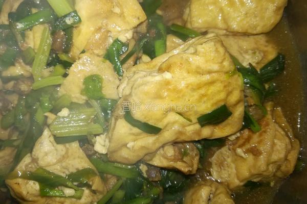 红烧豆腐的做法图解5