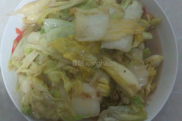 手撕白菜的做法图解5