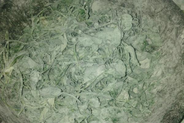 蒸荠菜的做法图解2