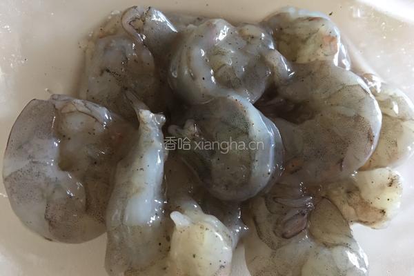 家常炒虾的做法图解2