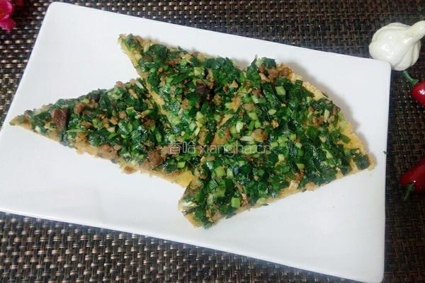 韭菜糊饼的做法图解19