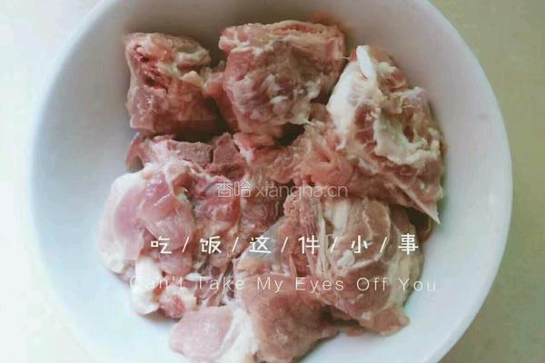 豆豉排骨的做法图解1