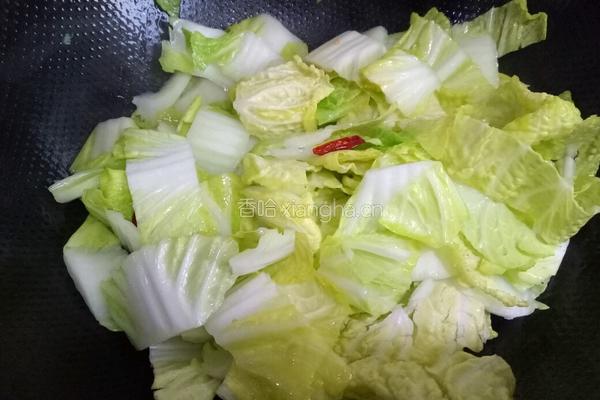 盐水鹅白菜粉丝煲的做法图解4