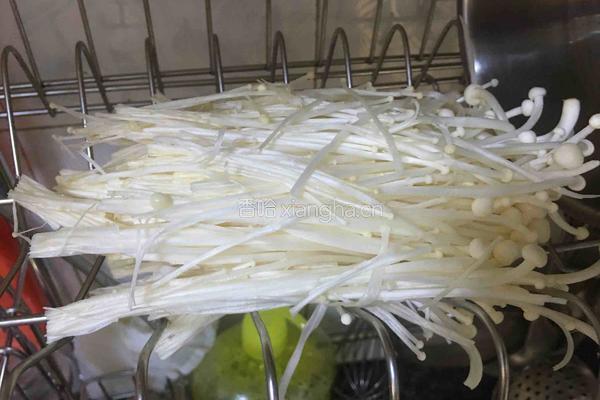 锡纸金针菇的做法图解2