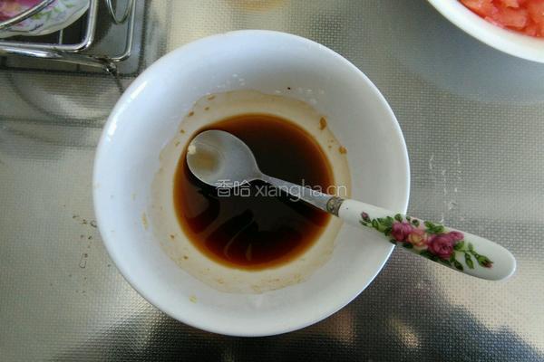 家常茄汁蘑菇的做法图解3
