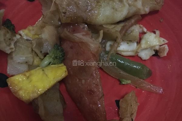 家常炒饼丝的做法图解4