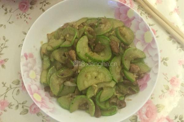 西葫芦炒肉的做法图解11