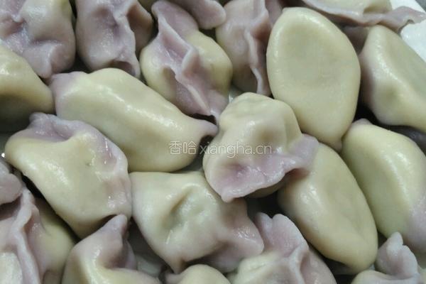紫罗兰水饺的做法图解10