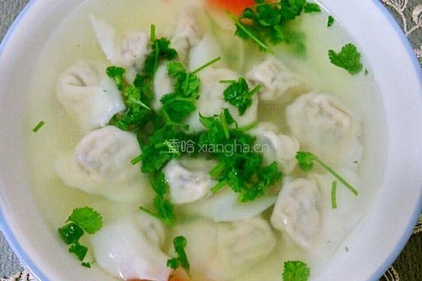 芹菜肉混沌的做法图解11